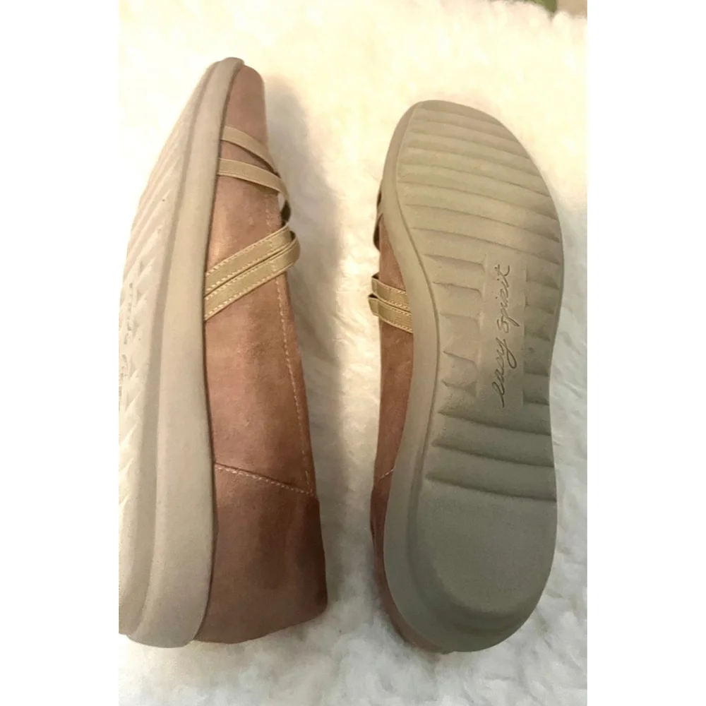Easy Spirit Women’s Aubree strappy Round Toed Slip on shoes size 7M